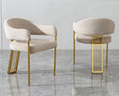 Glass Top Dining Table Set With 6 Chairs / Ruchi