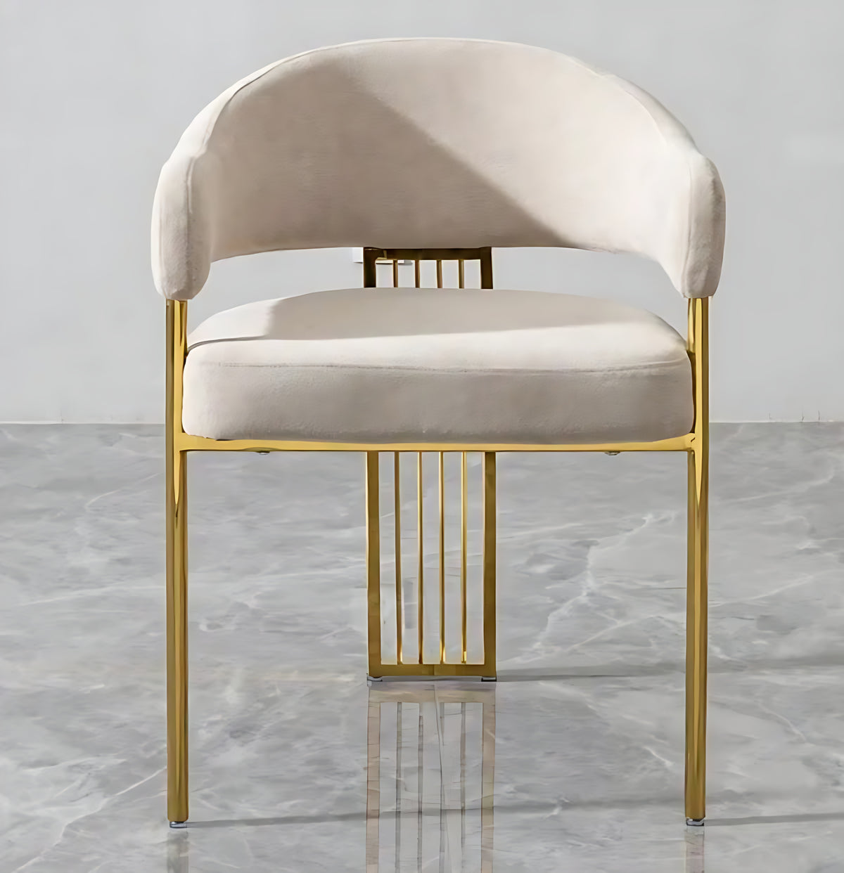 Glass Top Dining Table Set With 6 Chairs / Ruchi