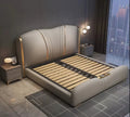 Modern Luxury Leather Bed / Ruchi
