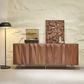 Geometric Design Modern Wooden Buffet Table / Ruchi