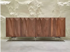 Geometric Design Modern Wooden Buffet Table / Ruchi