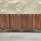 Geometric Design Modern Wooden Buffet Table