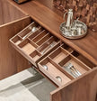 Geometric Design Modern Wooden Buffet Table / Ruchi