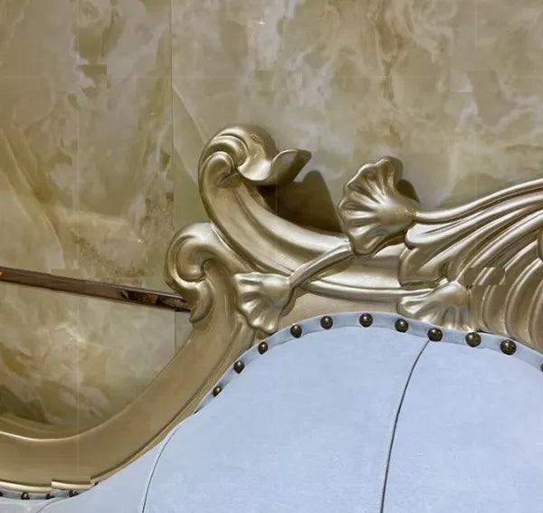 4 Piece Velvet Upholstered European Sofa Set