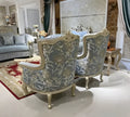 4 Piece Velvet Upholstered European Sofa Set / Ruchi
