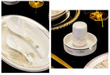 Mountains and Mist Parttern 60Pcs Ceramic Dinnerware Set / Ruchi 