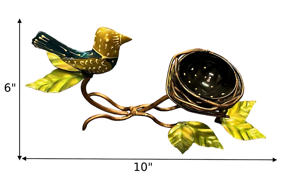 Bird Nest Metal Wall Hanging / Ruchi