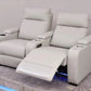 Multifunctional Theater LED Power Recliner Sofa / Ruchi 