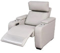 Multifunctional Theater LED Leather Power Recliner Sofa / Ruchi 