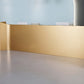 Golden Luxury Wooden Reception Desk / Ruchi