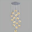 LED Ball Pendant Light Chandelier For Staircase / Ruchi