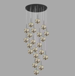 LED Ball Pendant Light Chandelier For Staircase