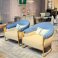 Candy Velvet Fabric Sofa Set