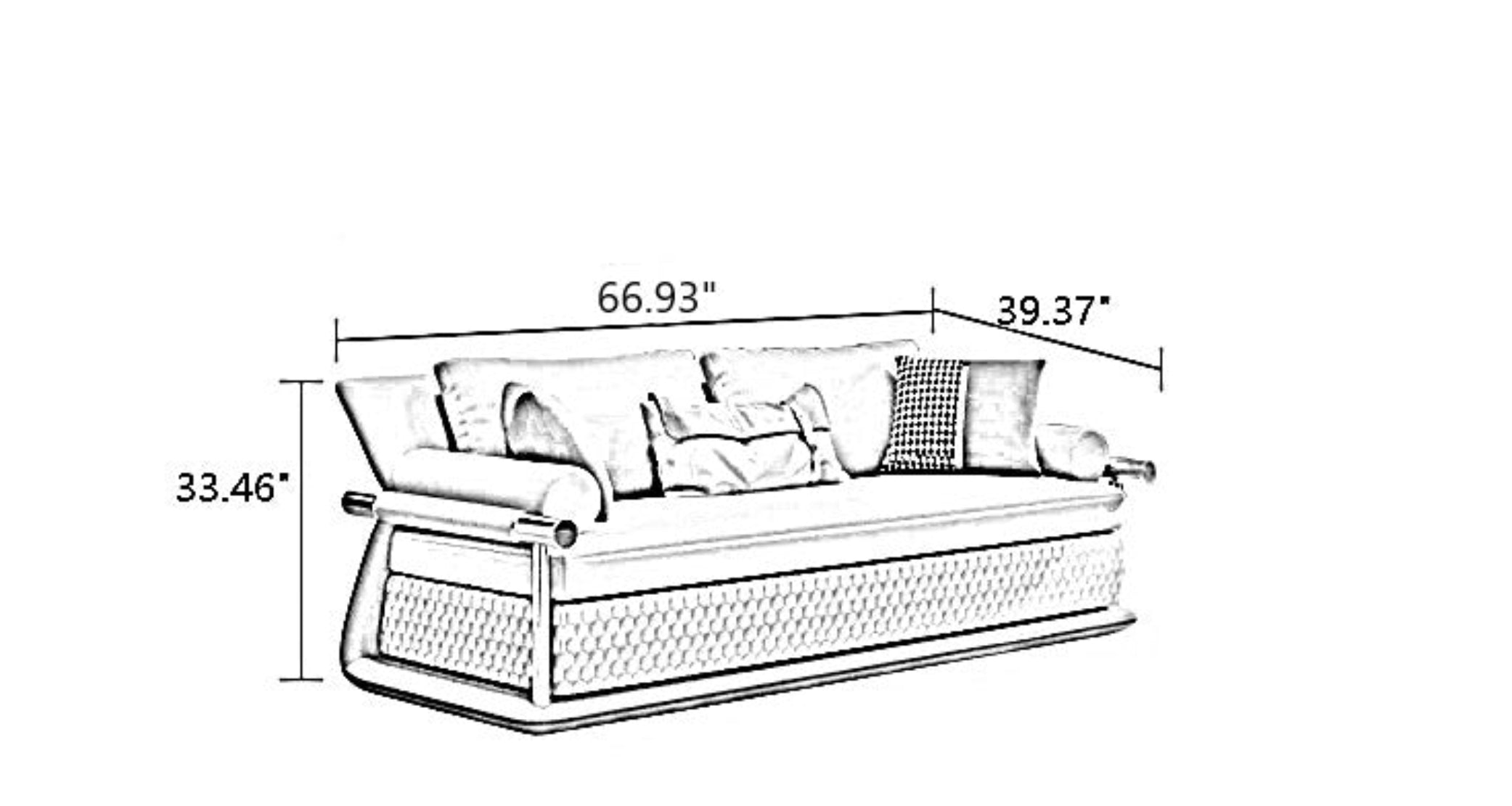 3-2-1 Sectional Leather Sofa Set / Ruchi