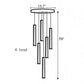 Black Modern LED Pendant Lighting / Ruchi