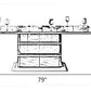 Modern Wooden Dining Table Set / Ruchi