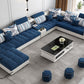 Modern Multifunctional Fabric Sectional Sofa