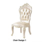 Marble Dining Table Set In Round European