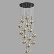 LED Ball Pendant Light Chandelier For Staircase