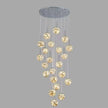 LED Ball Pendant Light Chandelier For Staircase