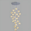 LED Ball Pendant Light Chandelier For Staircase / Ruchi