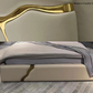 Crackel Design Leather Bedroom Set / Ruchi