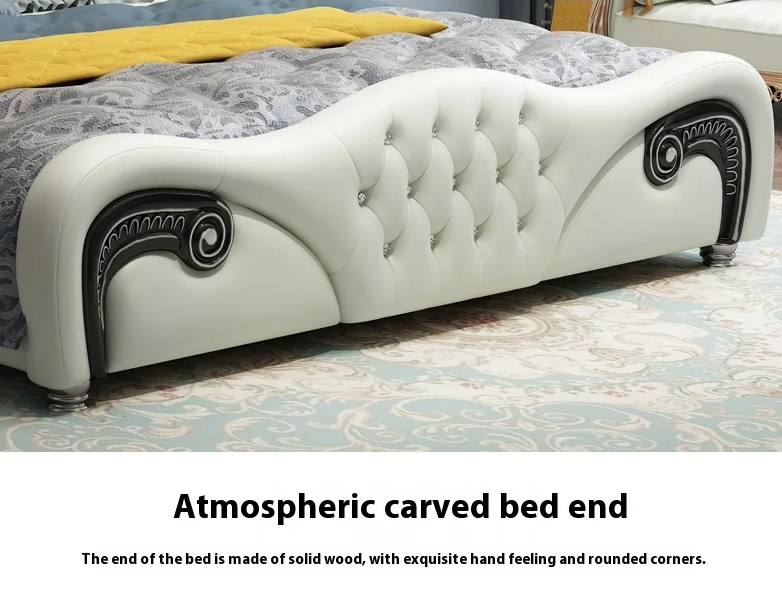 Royal European Leather Bed / Ruchi 