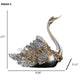 Modern Resin Swan Showpiece Set Of 2 / Ruchi