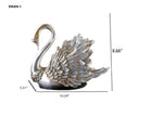 Modern Resin Swan Showpiece Set Of 2 / Ruchi