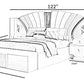 Modern Leather Upholstered Bedroom Set