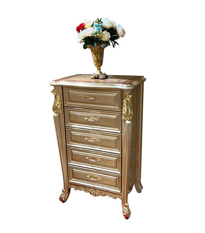 European Wooden Drawers Chest