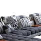 Modern Multifunctional Fabric Sectional Sofa