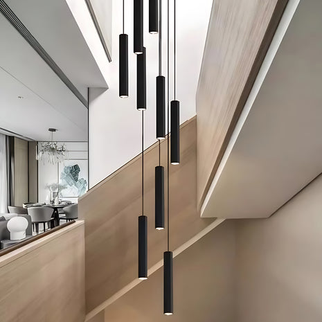Black Modern LED Pendant Lighting / Ruchi