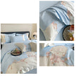French-Style Fitted Floral Cotton Bedding Set / Ruchi