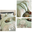 French-Style Fitted Floral Cotton Bedding Set / Ruchi