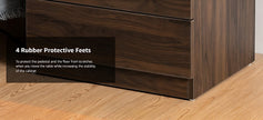 Wooden Smart LED Nightstand Set of 2 / Ruchi