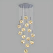 LED Ball Pendant Light Chandelier For Staircase / Ruchi