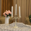 European Style Metal Candlestick Candle Holder / Ruchi