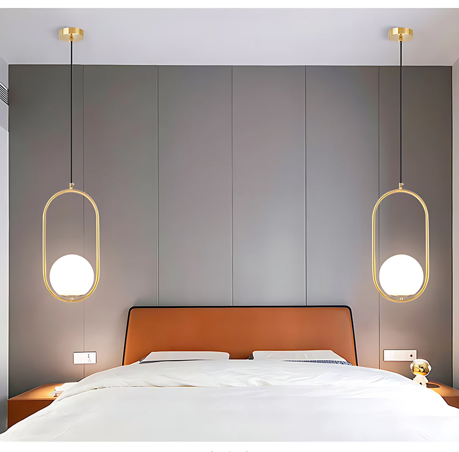 Glass Ball LED Pendant Light / Ruchi