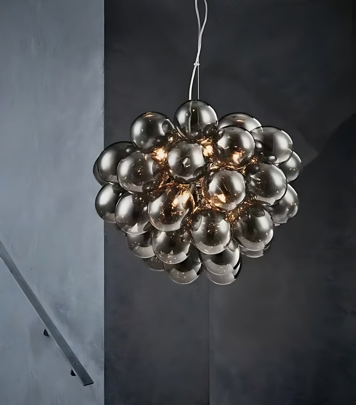 Modern Balloon Glass LED Pendant  Light / Ruchi