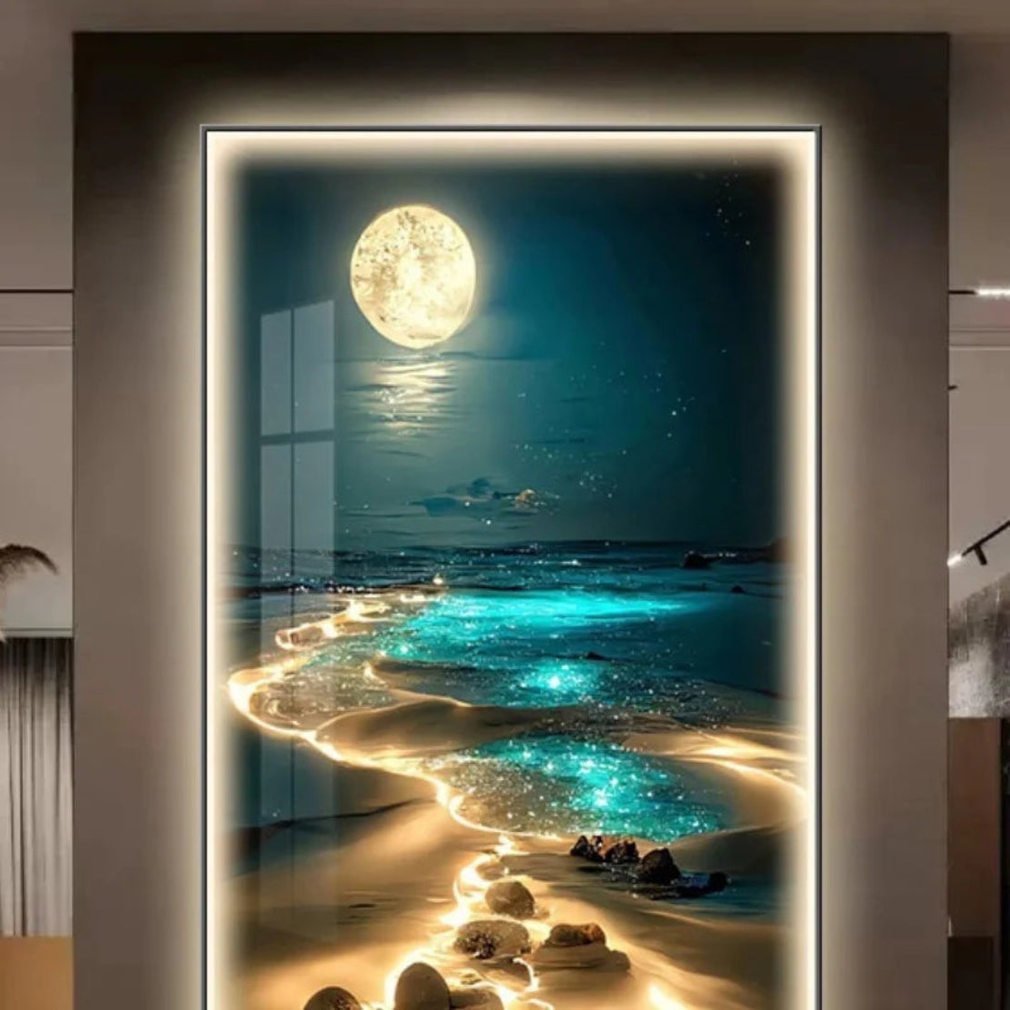LED Painting Entrance Wall Lamp / Ruchi