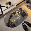 Super Absorbent Velvet Non-Slip Bathroom Mat