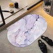 Super Absorbent Velvet Non-Slip Bathroom Mat