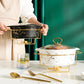 Marble Pattern Ceramic Serveware / Ruchi