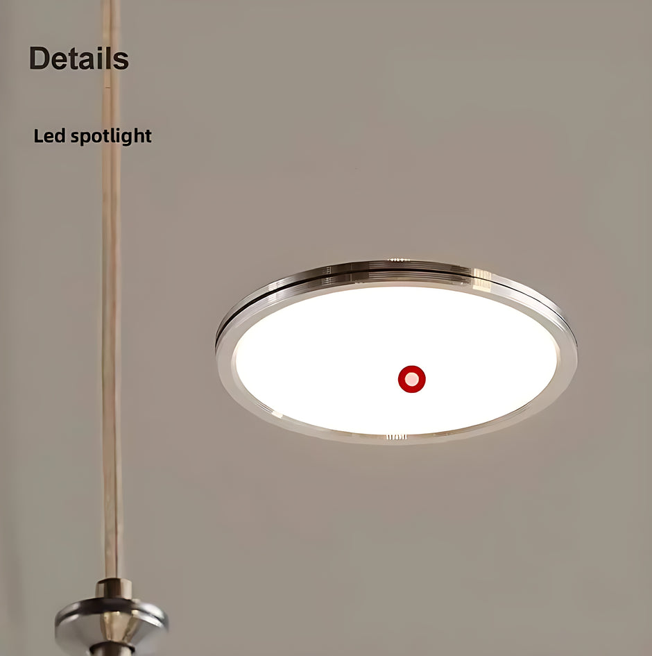 Round LED Chandelier For Dining Room / Ruchi