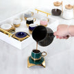 6 Pcs Ceramic Cup & Saucer Set / Ruchi