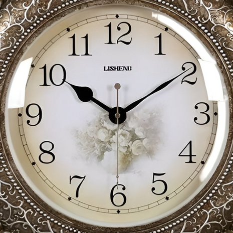 European Style Creative Wall Clock / Ruchi