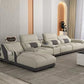 Head Massager Leather Sectional Sofa / Ruchi