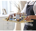 Metal Serving Tray With Handles / Ruchi