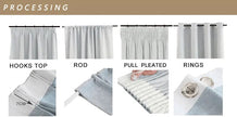 Embroidered Tulle Window Curtain For Bedroom / Ruchi